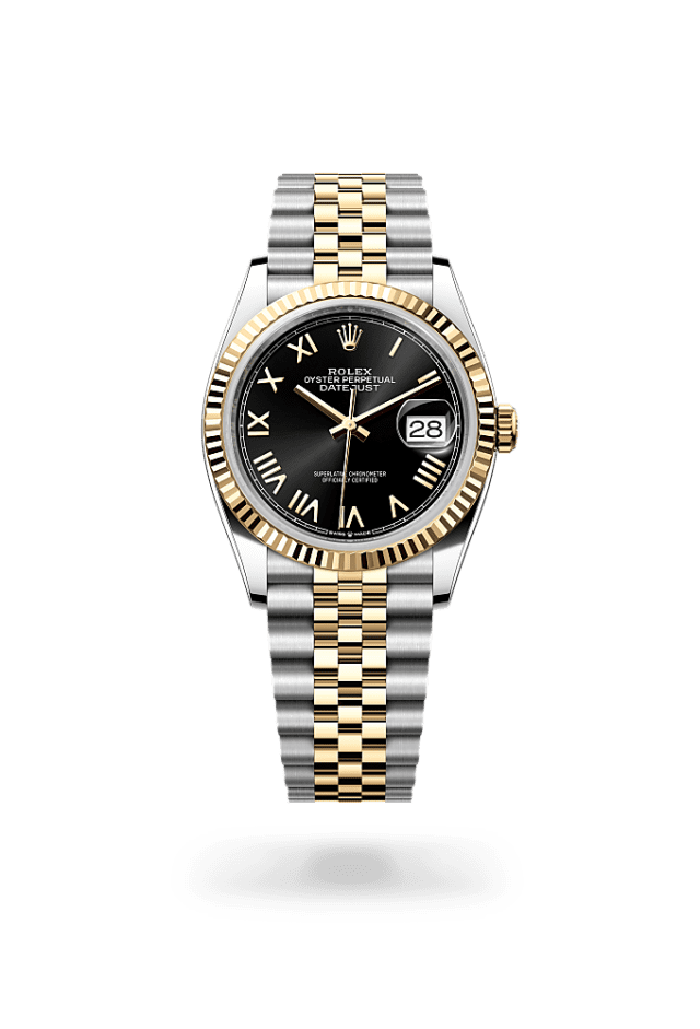 Datejust 36 - Oyster, 36 mm, Oystersteel and yellow gold - New model