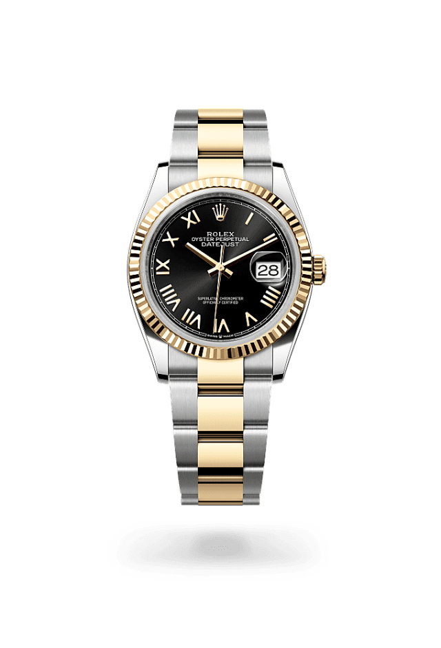 Datejust 36 - Oyster, 36 mm, Oystersteel and yellow gold - New model