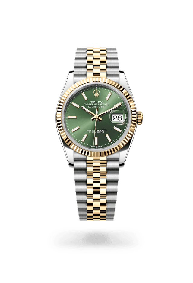 Datejust 36 - Oyster, 36 mm, Oystersteel and yellow gold - New model