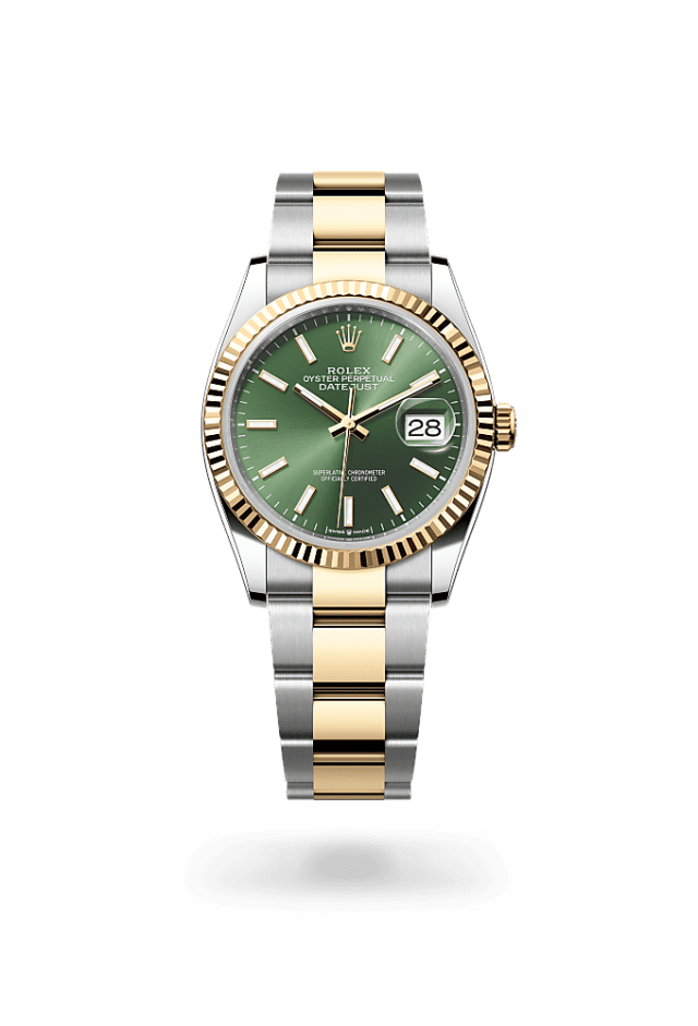 Datejust 36 - Oyster, 36 mm, Oystersteel and yellow gold - New model