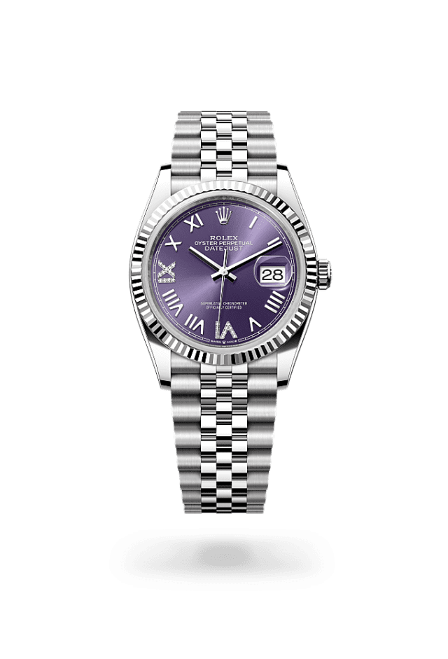 Datejust 36 - Oyster, 36 mm, Oystersteel and white gold - New model