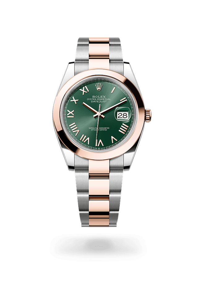 Datejust 41 - Oyster, 41 mm, Oystersteel and Everose gold - New model