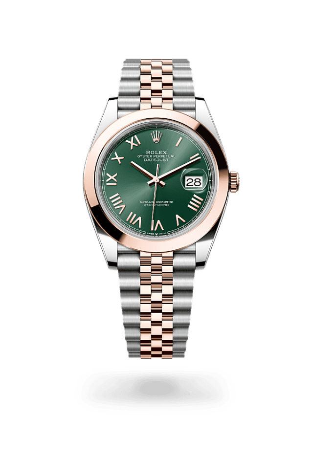 Datejust 41 - Oyster, 41 mm, Oystersteel and Everose gold - New model