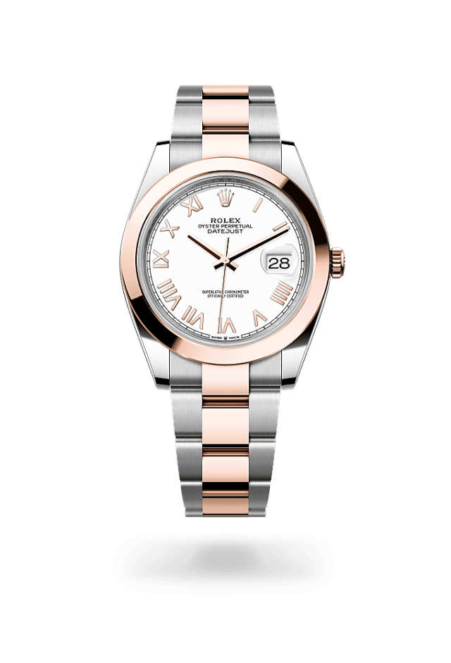 Datejust 41 - Oyster, 41 mm, Oystersteel and Everose gold - New model