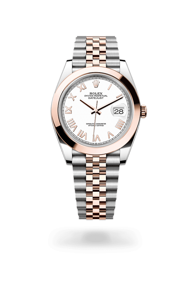 Datejust 41 - Oyster, 41 mm, Oystersteel and Everose gold - New model