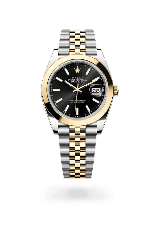 Datejust 41 - Oyster, 41 mm, Oystersteel and yellow gold
