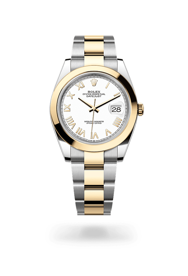 Datejust 41 - Oyster, 41 mm, Oystersteel and yellow gold - New model