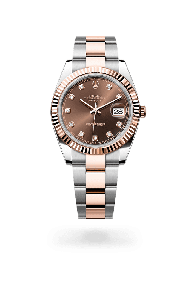 Datejust 41 - Oyster, 41 mm, Oystersteel and Everose gold