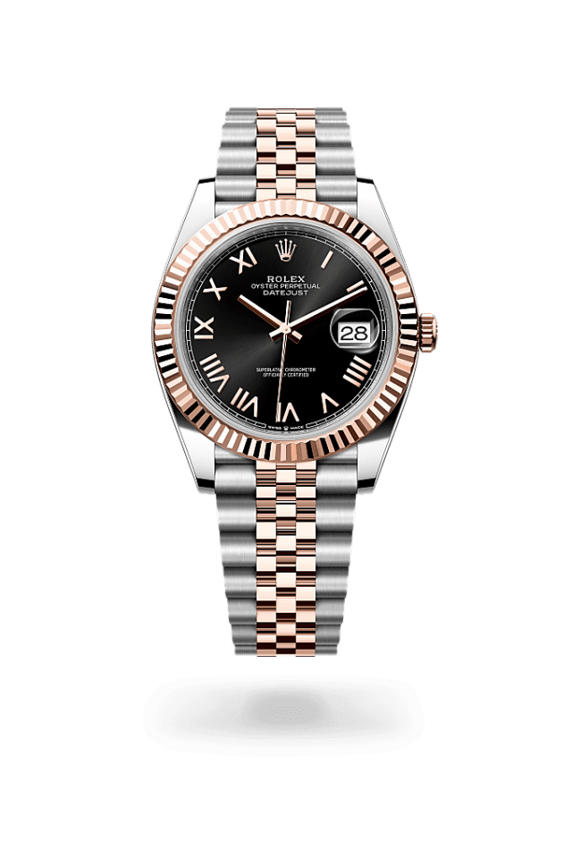 Datejust 41 - Oyster, 41 mm, Oystersteel and Everose gold - New model