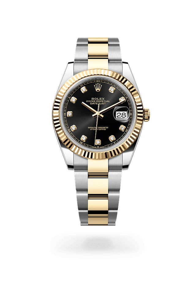 Datejust 41 - Oyster, 41 mm, Oystersteel and yellow gold