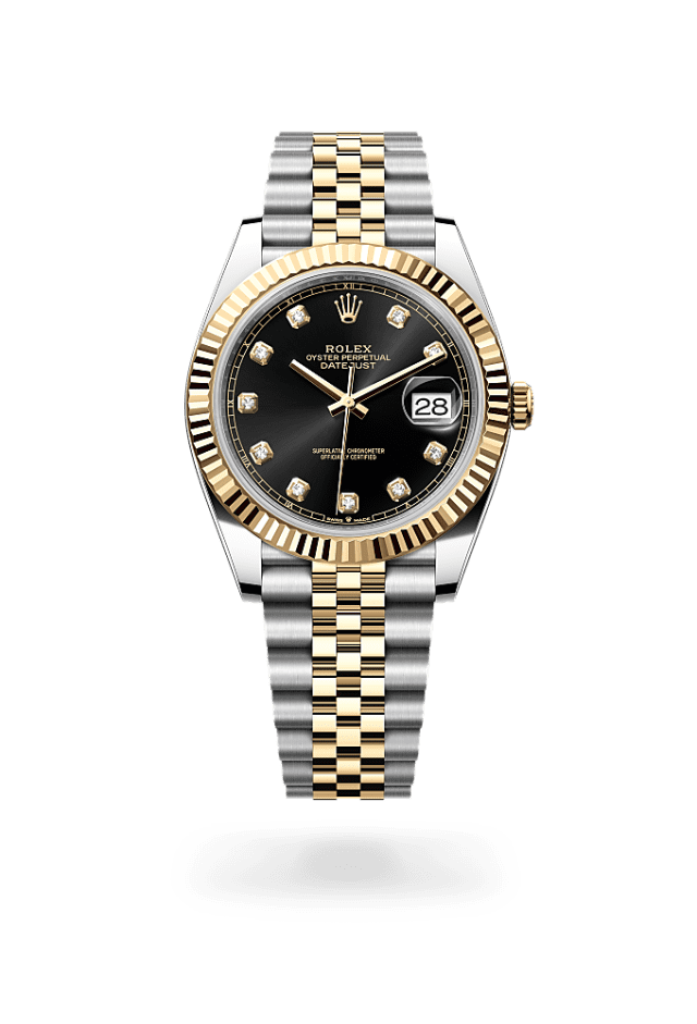 Datejust 41 - Oyster, 41 mm, Oystersteel and yellow gold