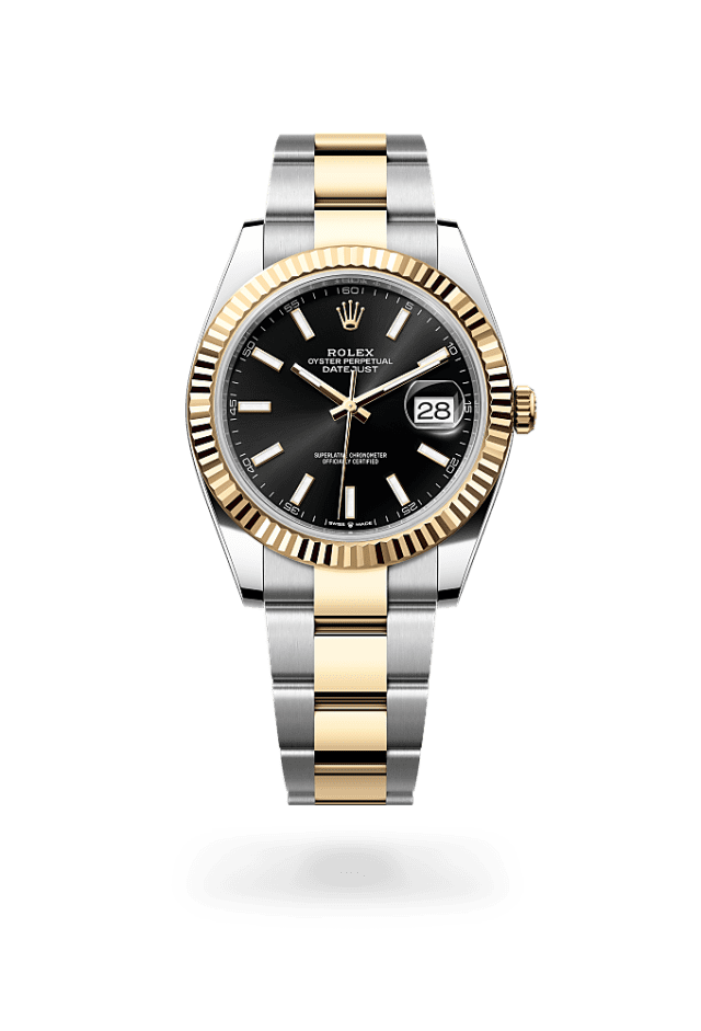Datejust 41 - Oyster, 41 mm, Oystersteel and yellow gold