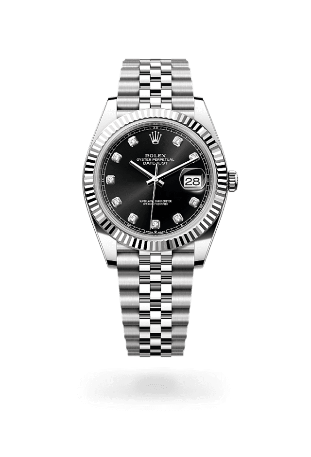 Datejust 41 - Oyster, 41 mm, Oystersteel and white gold