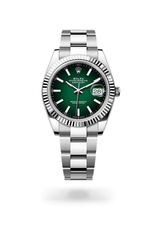 Datejust 41 - Oyster, 41 mm, Oystersteel and white gold - New model