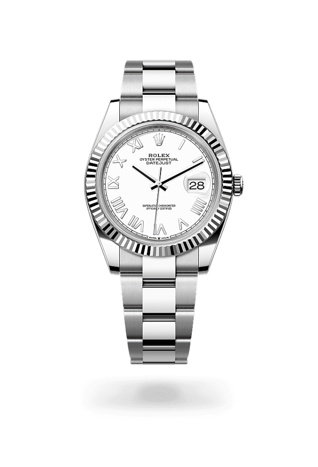 Datejust 41 - Oyster, 41 mm, Oystersteel and white gold - New model