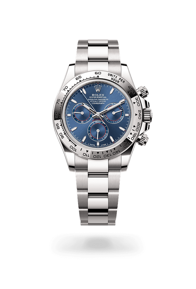 Cosmograph Daytona - Oyster, 40 mm, white gold