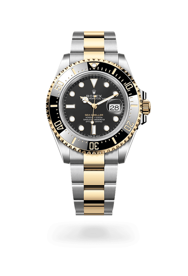 Sea-Dweller - Oyster, 43 mm, Oystersteel and yellow gold