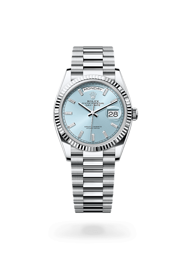 Day-Date 36 - Oyster, 36 mm, platinum