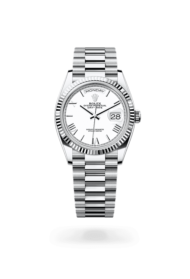 Day-Date 36 - Oyster, 36 mm, platinum