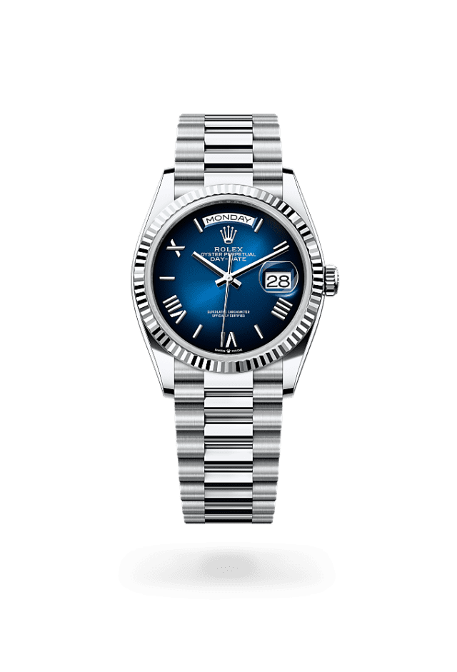 Day-Date 36 - Oyster, 36 mm, platinum