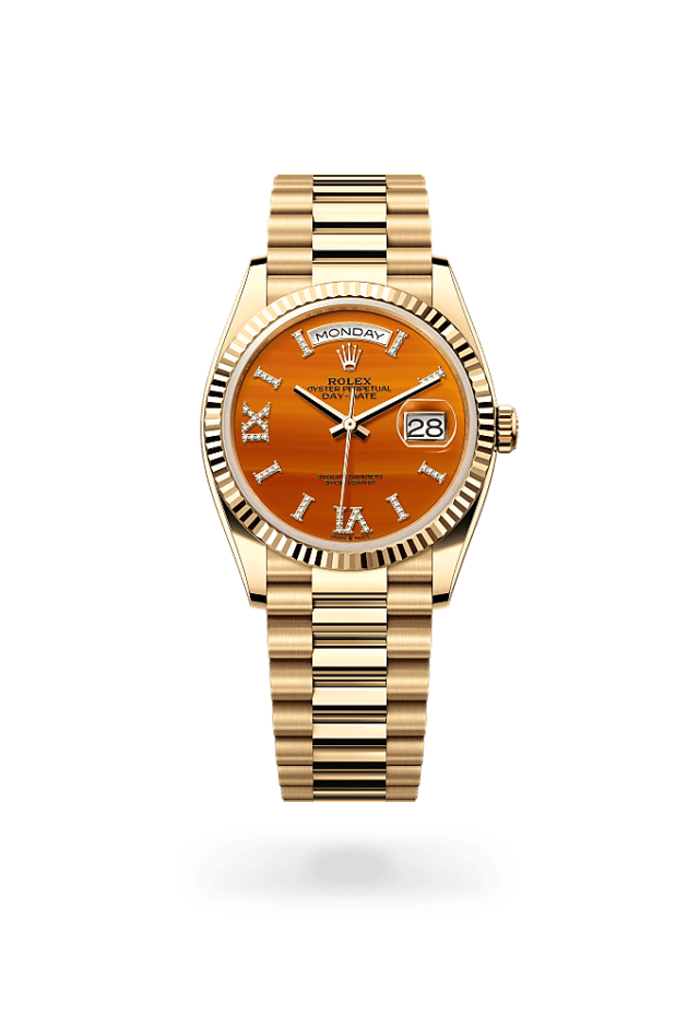 Day-Date 36 - Oyster, 36 mm, yellow gold