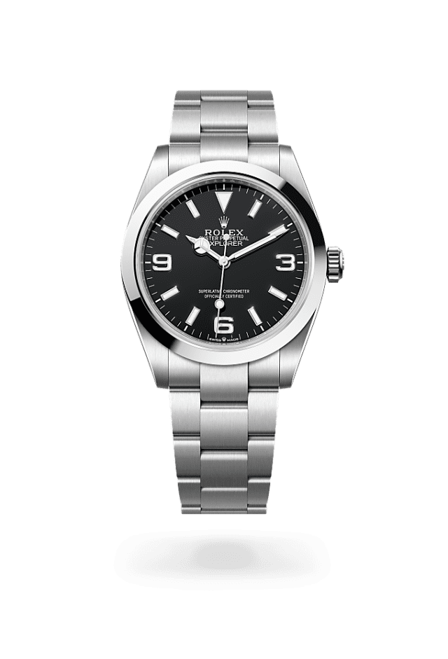 Explorer 40 - Oyster, 40 mm, Oystersteel