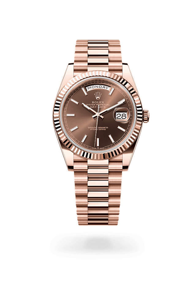 Day-Date 40 - Oyster, 40 mm, Everose gold