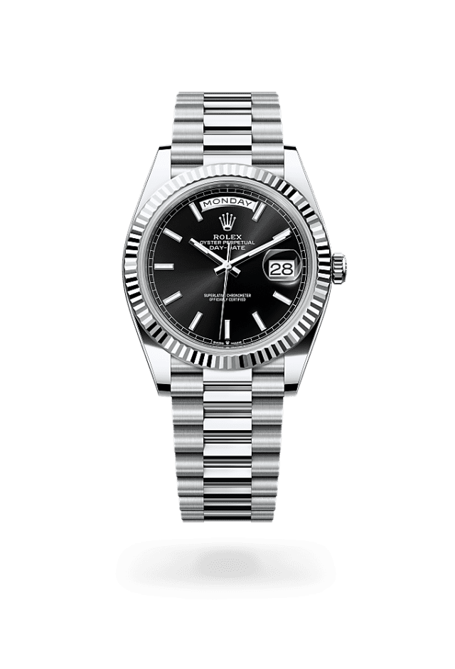 Day-Date 40 - Oyster, 40 mm, platinum