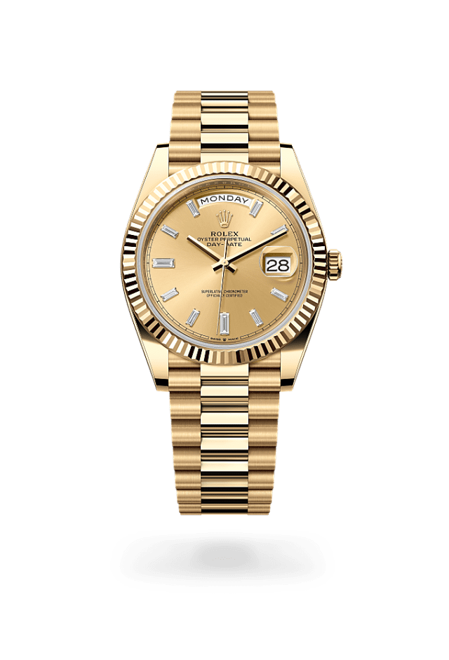 Day-Date 40 - Oyster, 40 mm, yellow gold