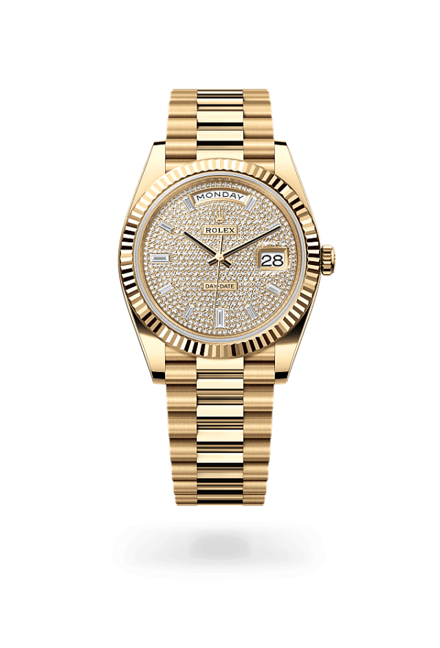 Day-Date 40 - Oyster, 40 mm, yellow gold