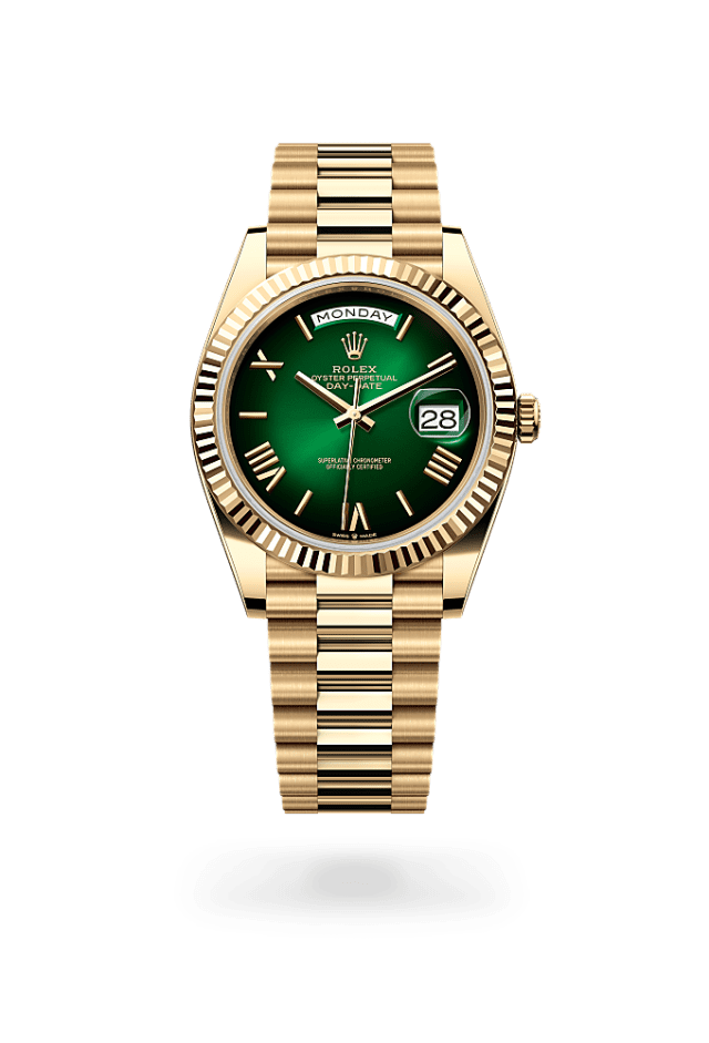 Day-Date 40 - Oyster, 40 mm, yellow gold