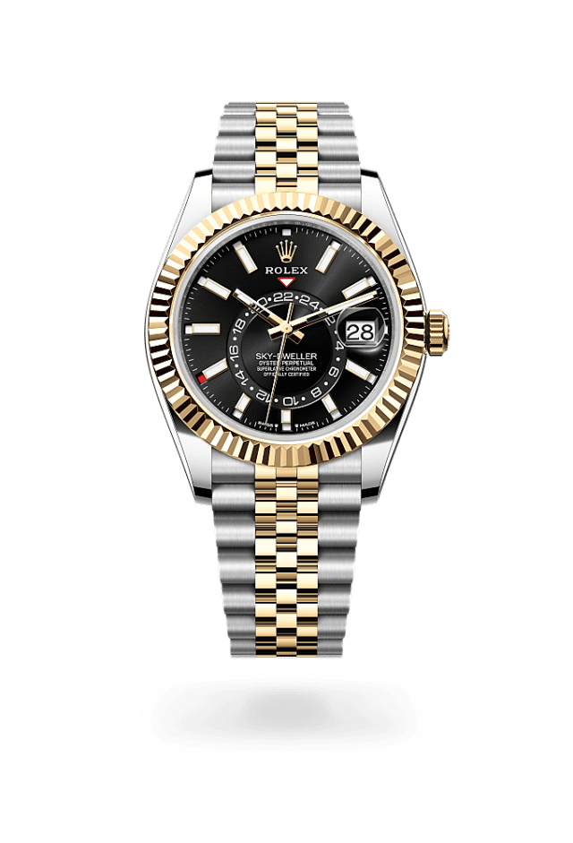Sky-Dweller - Oyster, 42 mm, Oystersteel and yellow gold