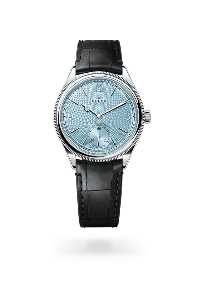 1908 - 39 mm, platinum, polished finish