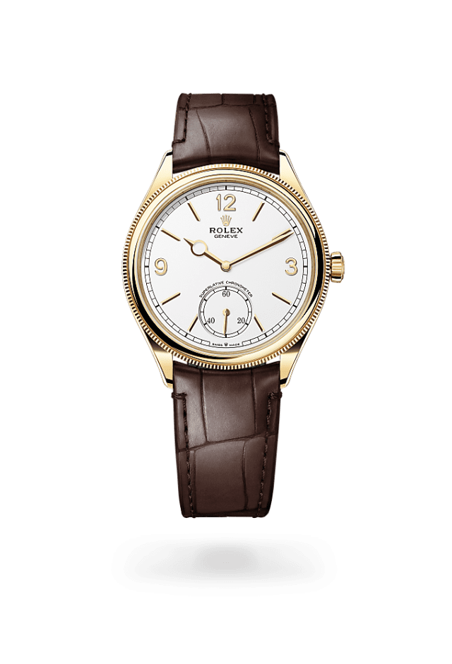 1908 - 39 mm, 18 kt yellow gold, polished finish