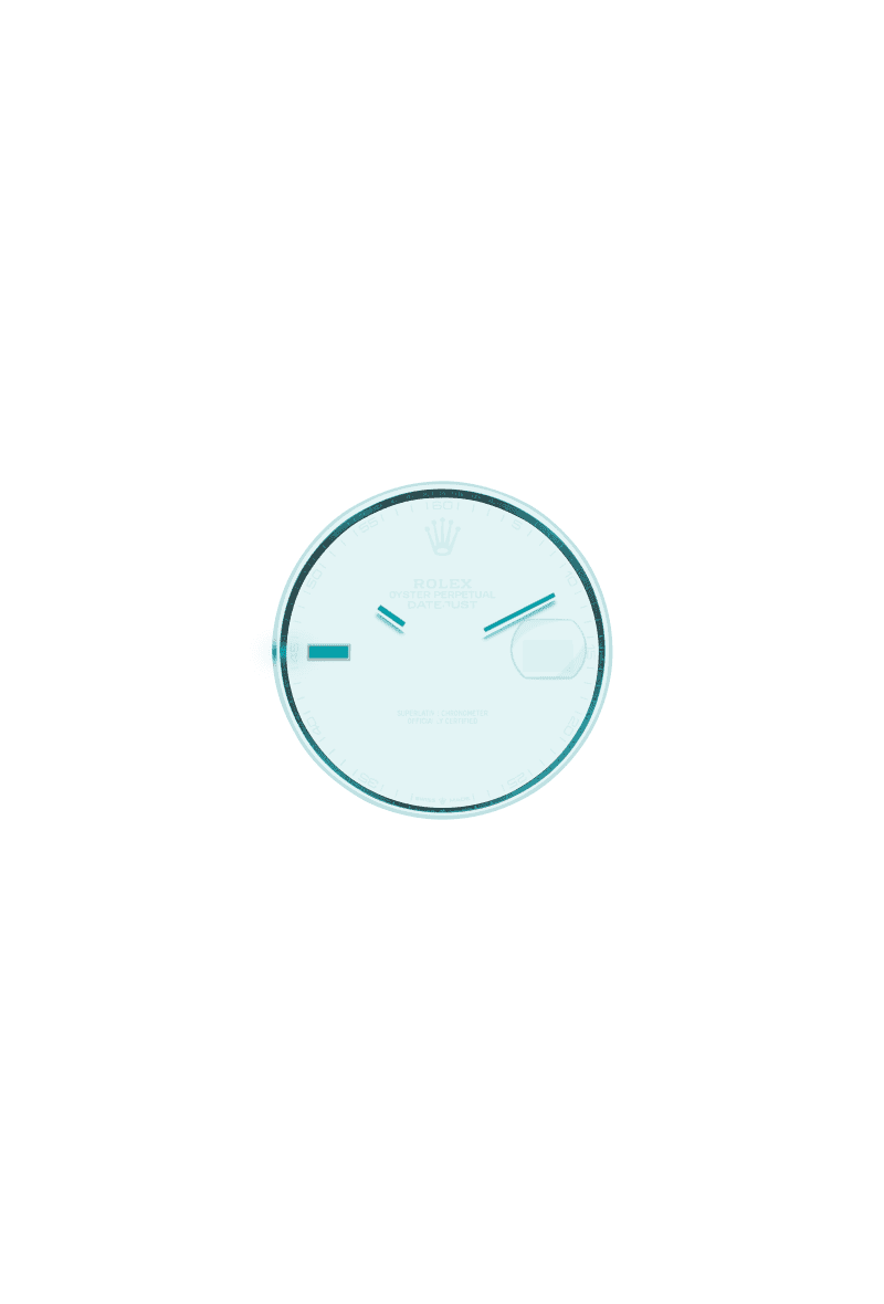 Datejust 41, Oyster, 41 mm, Oystersteel çelik ve sarı altın, Kadran : Arduvaz, Rolex