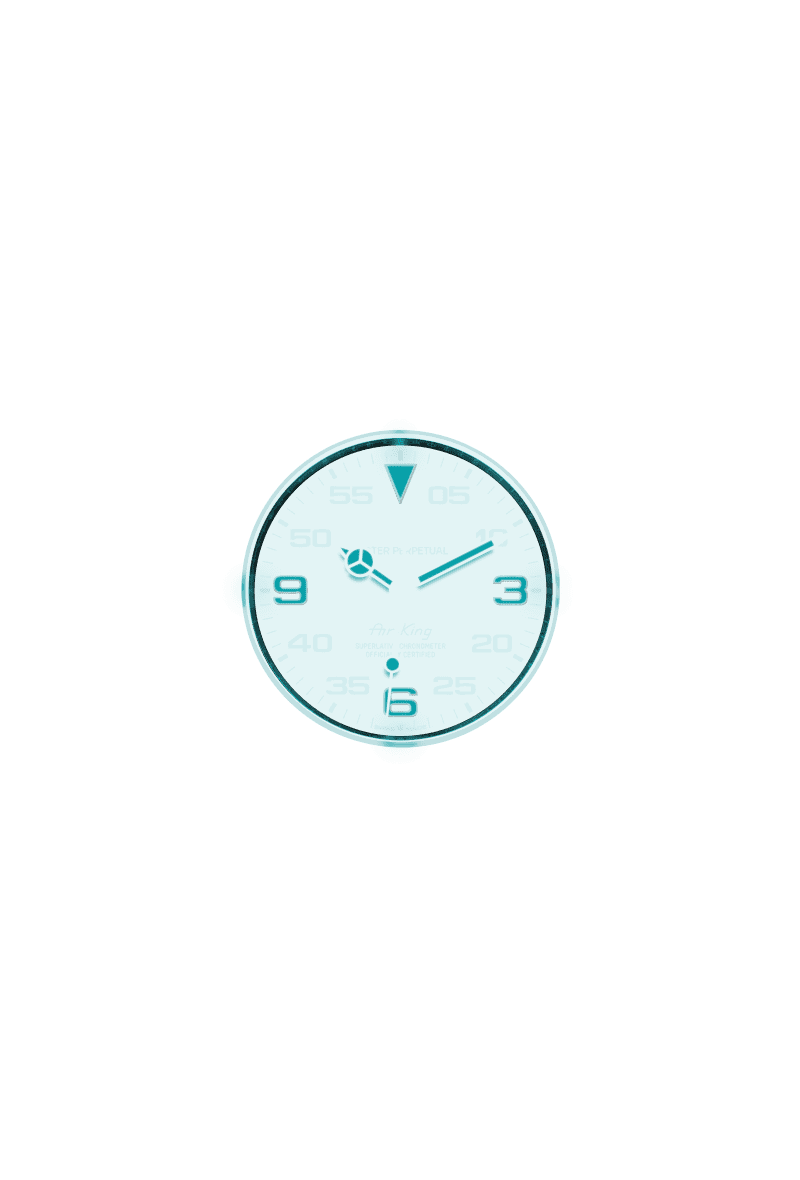 Air-King, Oyster, 40 mm, Oystersteel, Dial : Black, Rolex