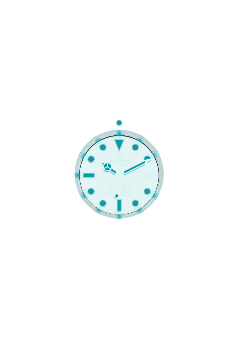 Rolex Deepsea, 蠔式,44毫米,蠔式鋼, 錶面 : 醇黑色, Rolex