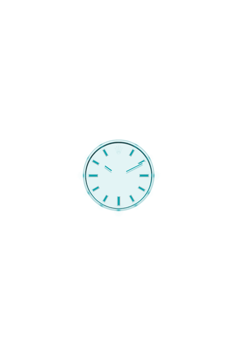 Oyster Perpetual 31, Oyster, 31 mm, Oystersteel, Dial : Turquoise blue, Rolex
