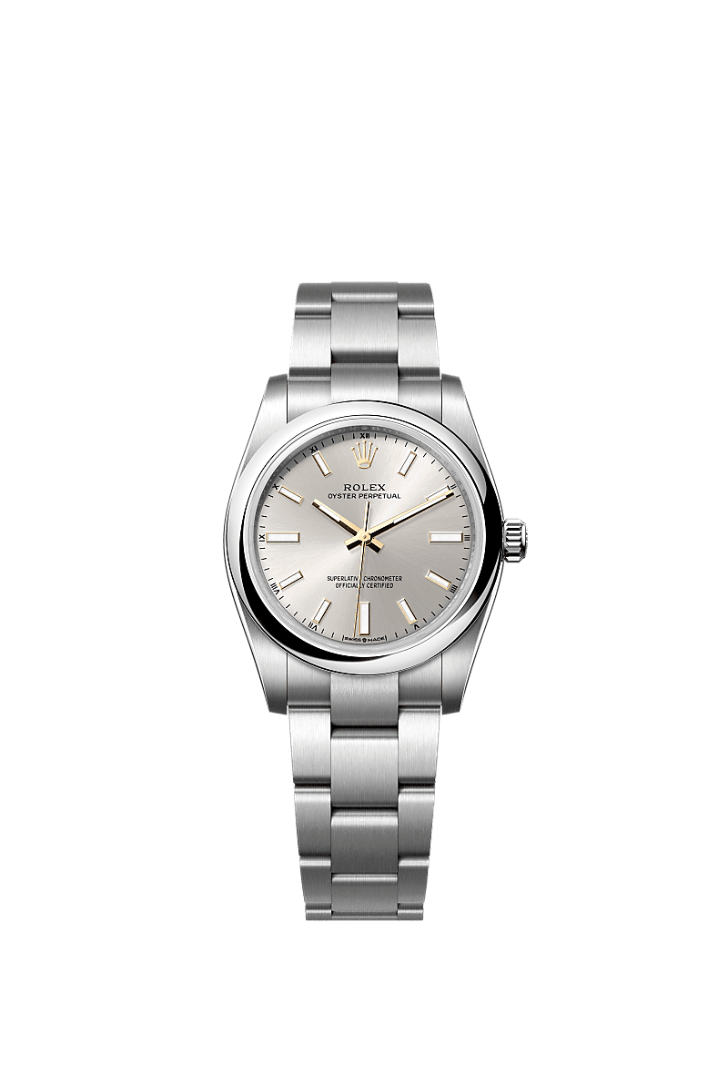 Rolex Oyster Perpetual 34 saati Oystersteel celik m124200 0001