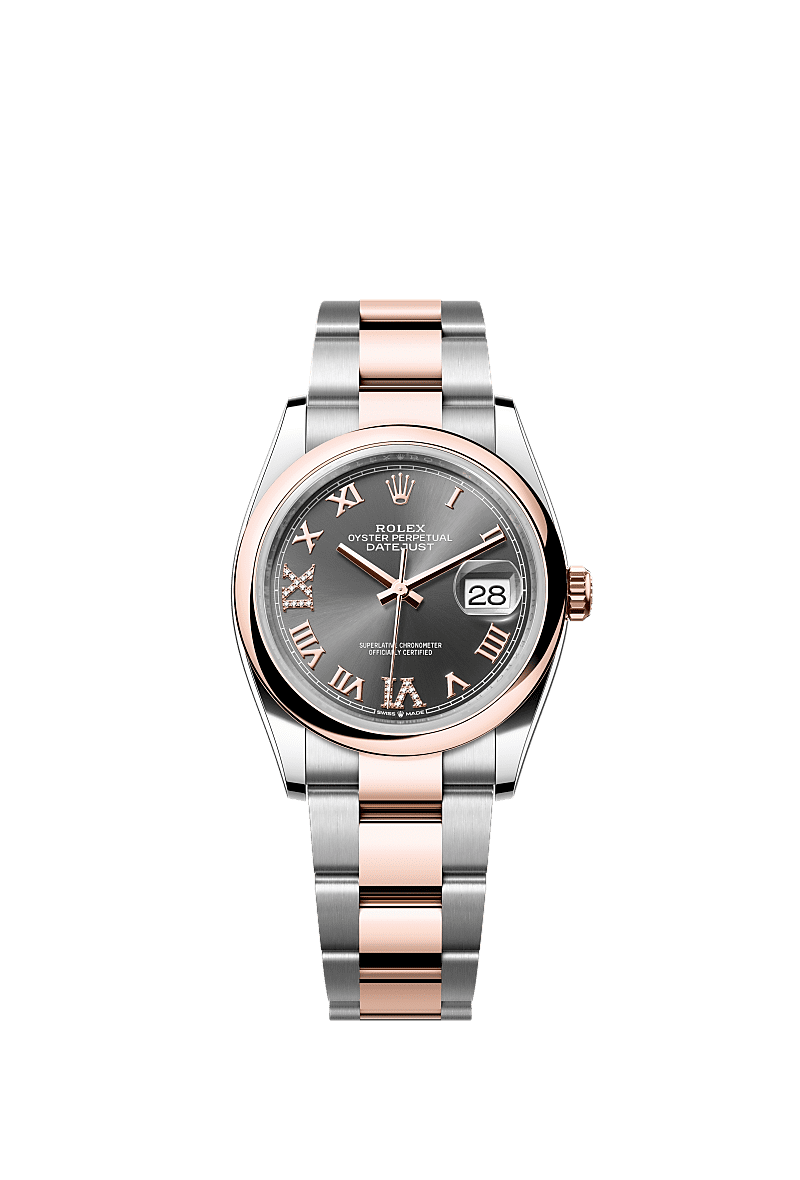 Rolex Datejust 36 watch Oystersteel and Everose gold m126201 0024