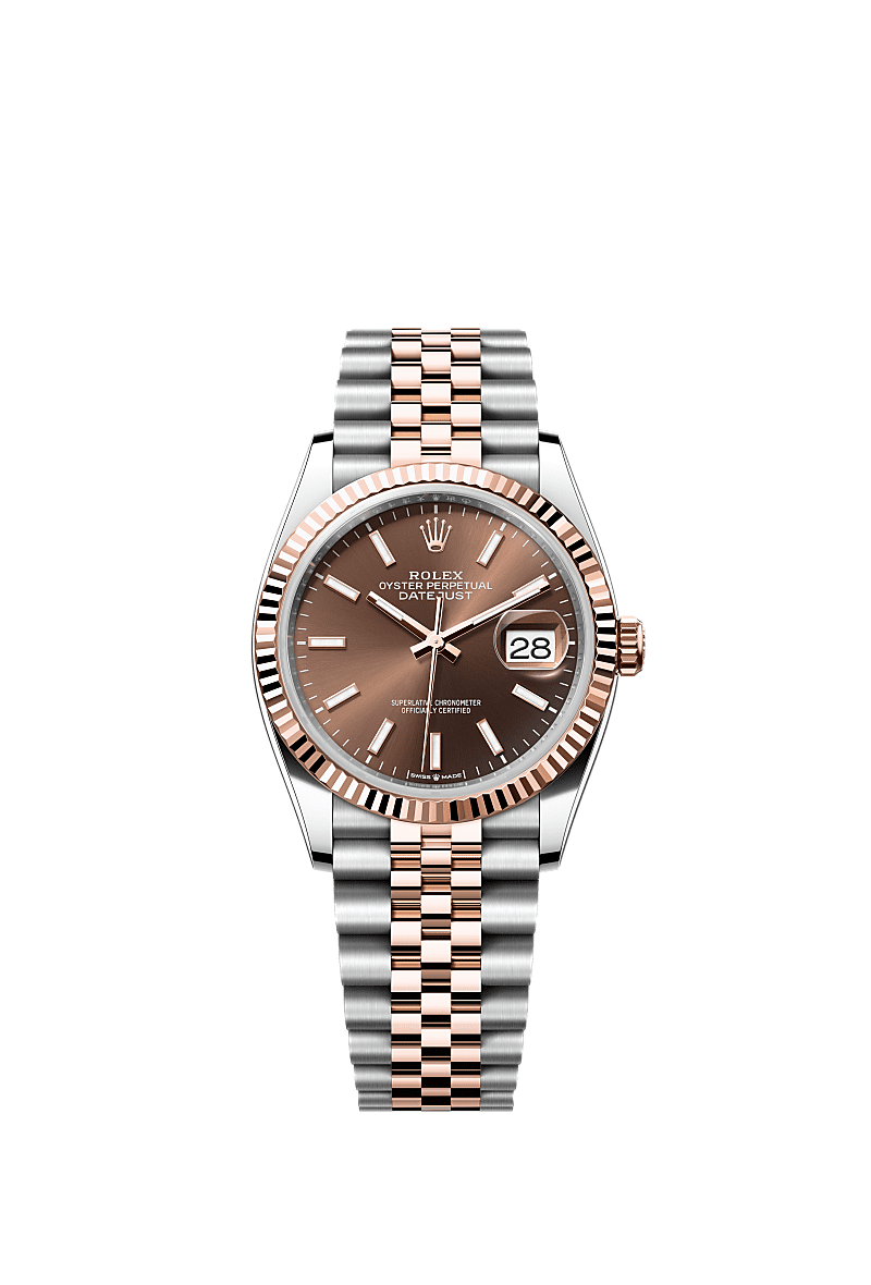 Rose gold datejust 36 hot sale