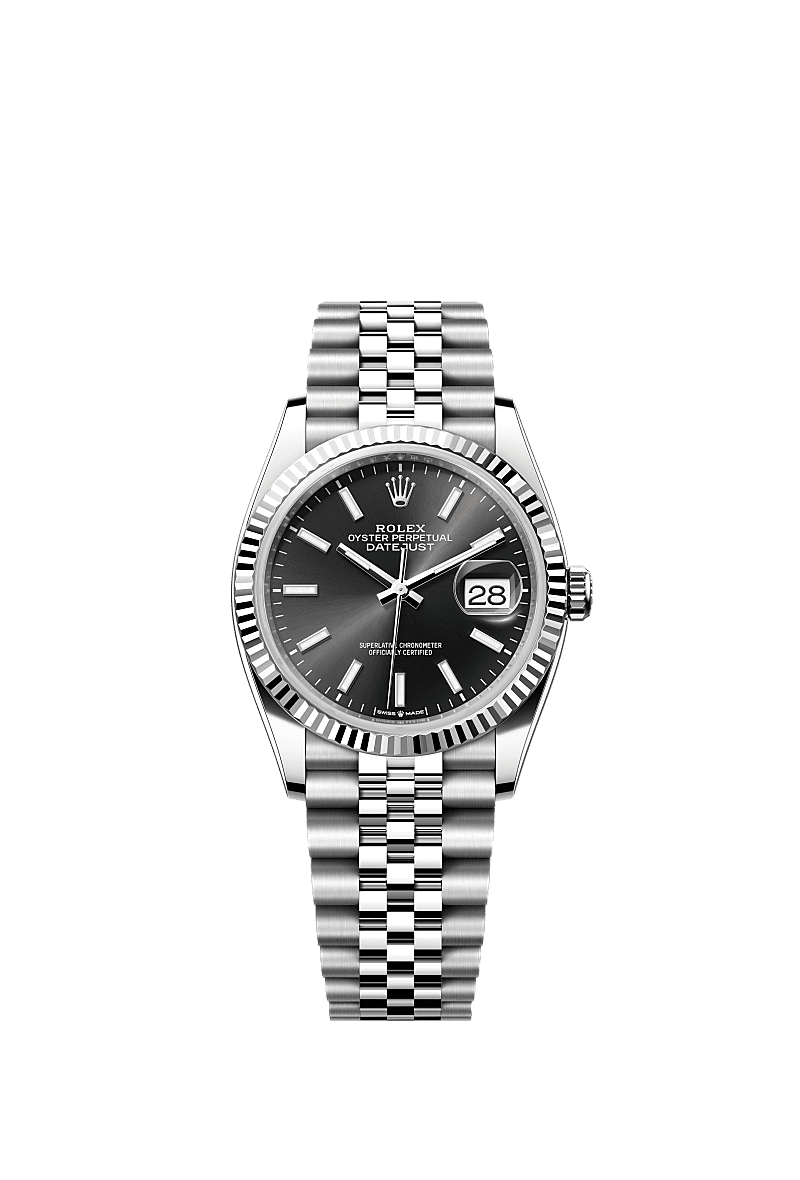 Rolex datejust 36 black clearance
