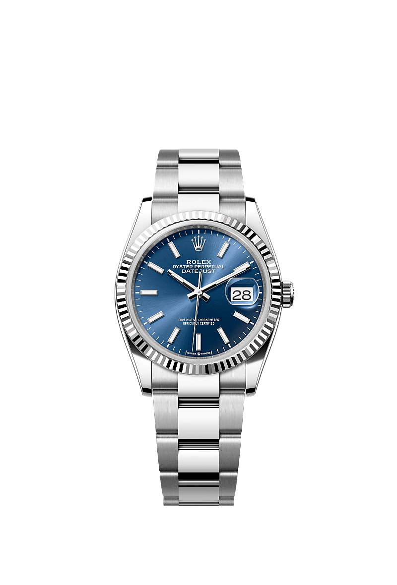 Rolex Datejust 36 watch Oystersteel and white gold m126234 0018