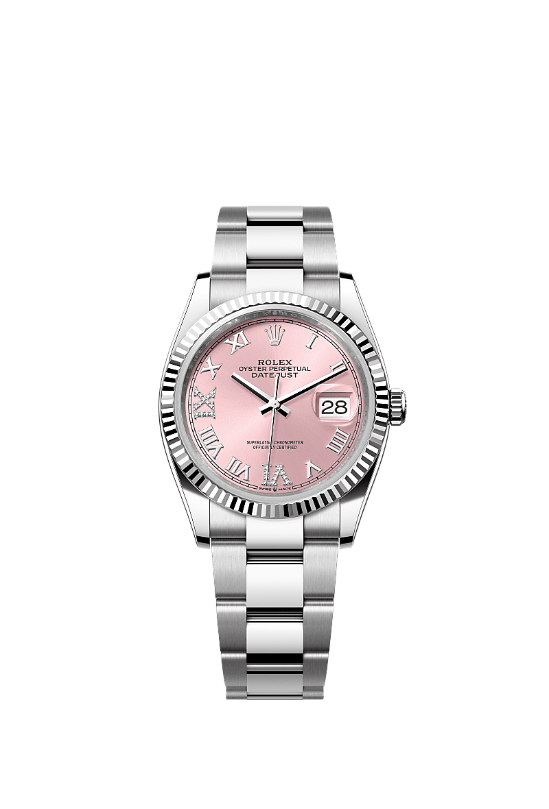 Rolex Datejust 36 watch Oystersteel and white gold m126234 0032