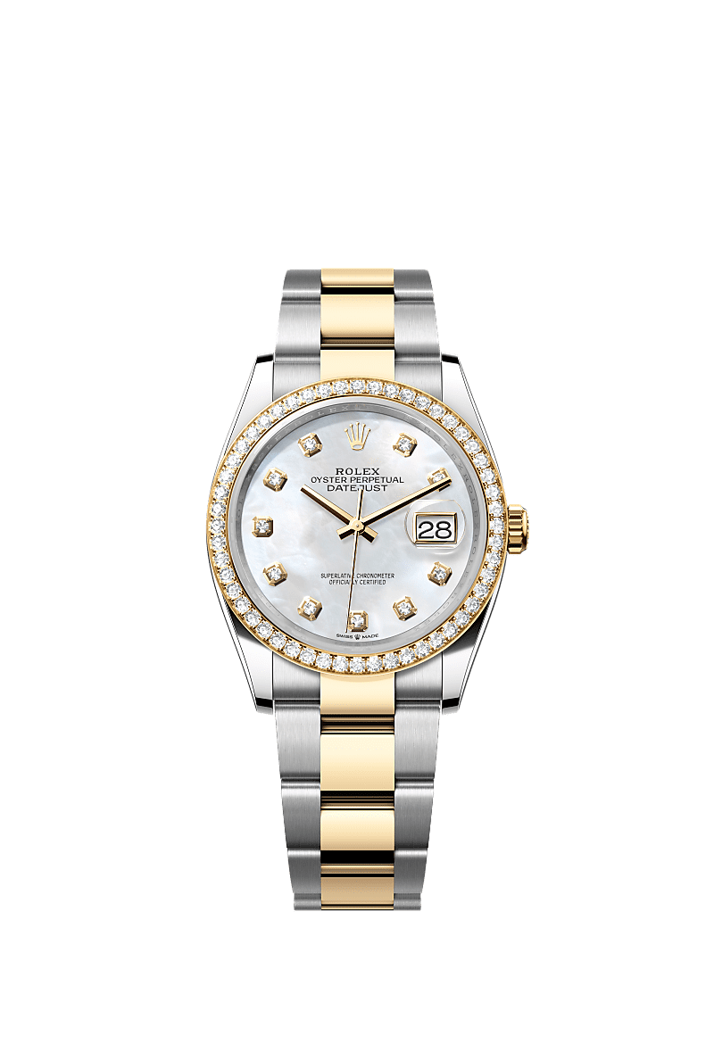 Rolex Datejust 36 watch Oystersteel and yellow gold m126283rbr 0010