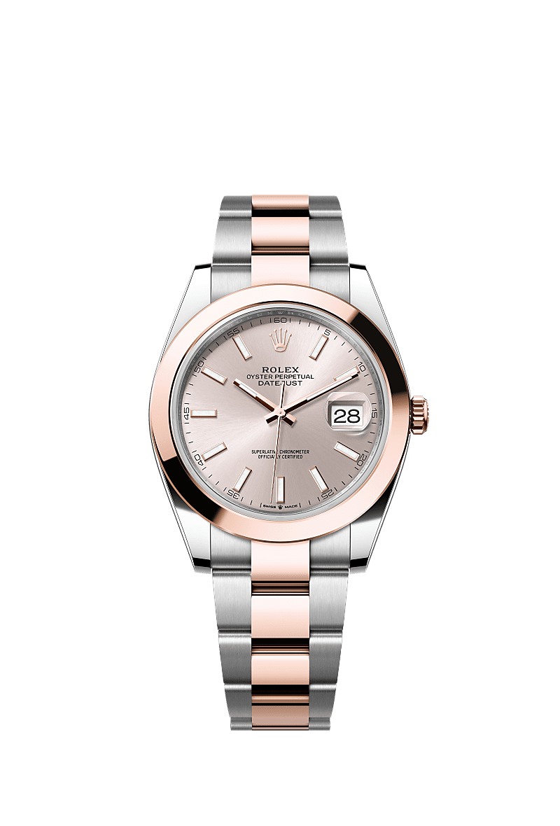Rolex Datejust 41 watch Oystersteel and Everose gold m126301 0009
