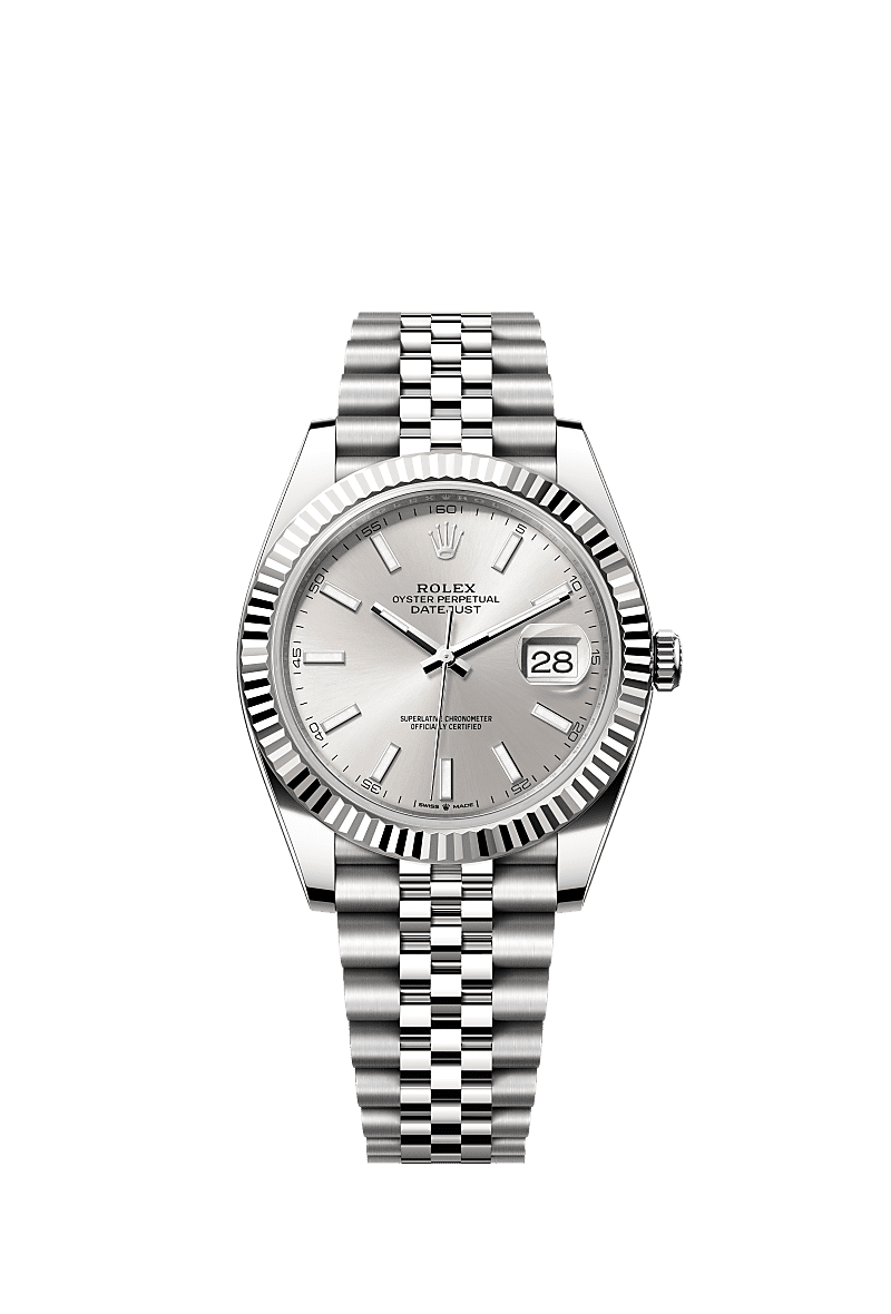 Rolex Datejust 41 watch Oystersteel and white gold m126334 0004