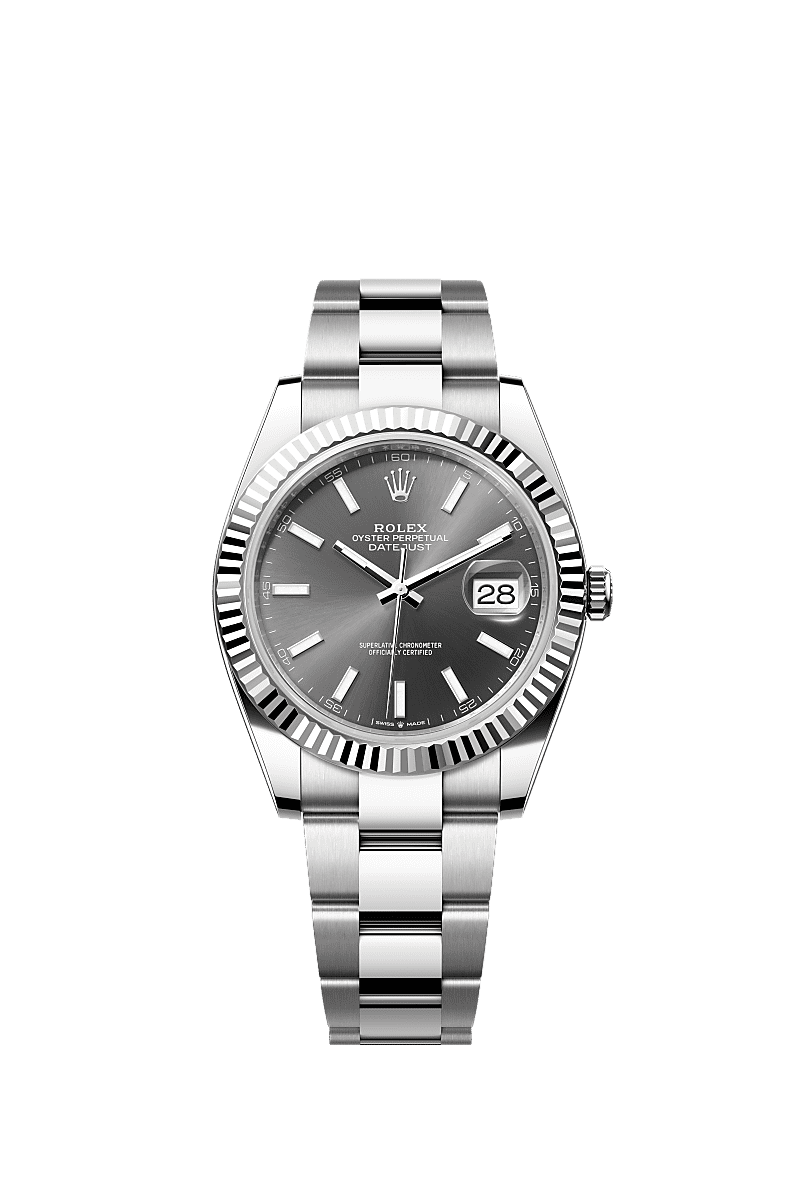 Rolex datejust 41 oyster steel deals