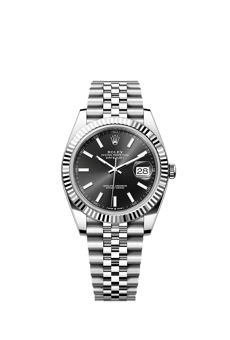 Rolex oyster perpetual datejust black dial best sale