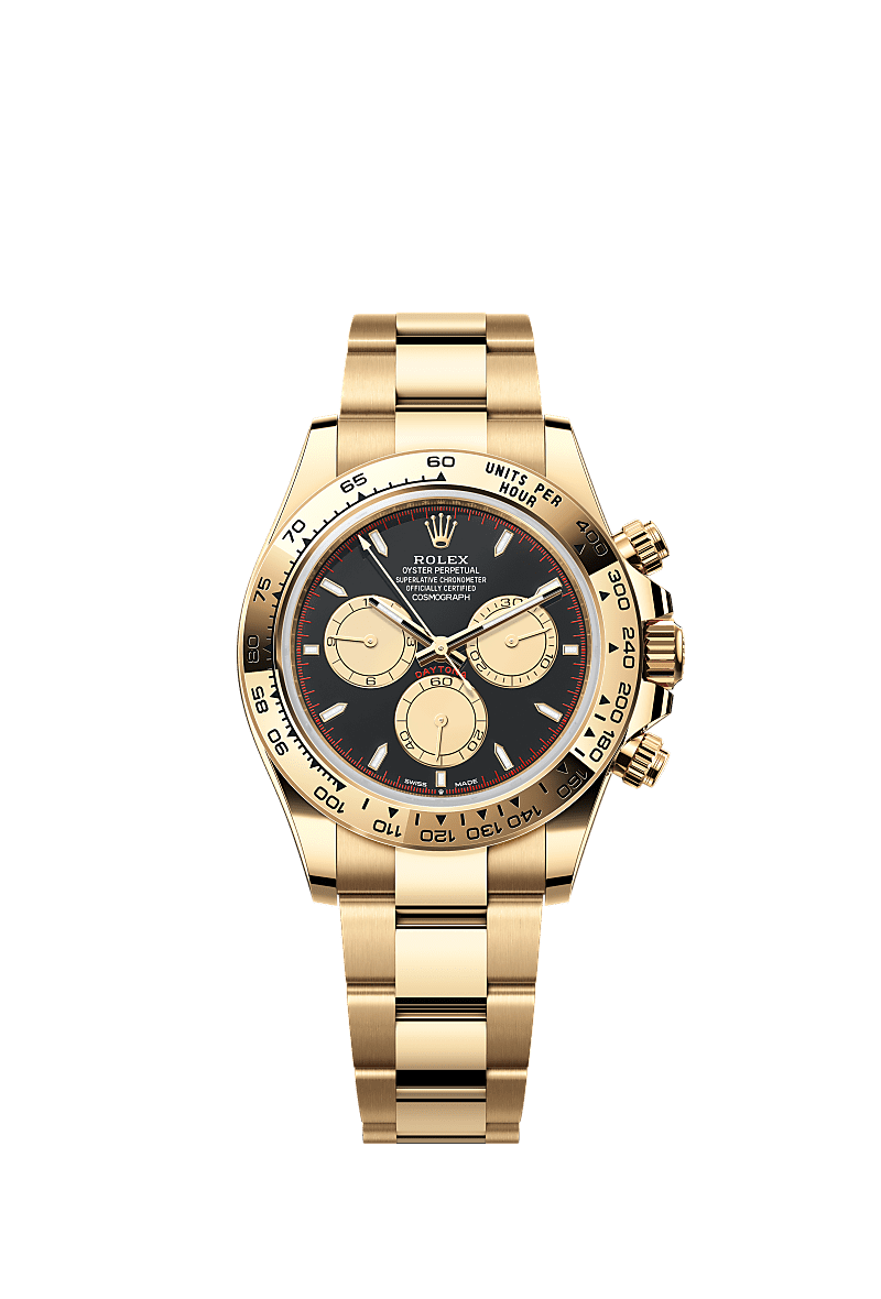 Rolex Cosmograph Daytona watch 18 kt yellow gold m126508 0002